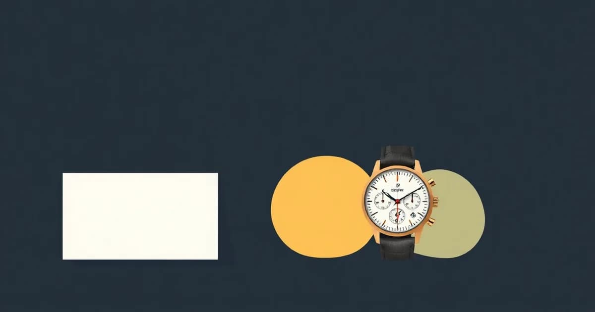 Illustration of a simple checklist beside a multi-dial watch with a built-in calendar, comparing Todoist and TickTick.